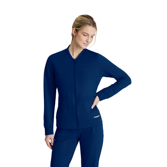Women's Contour 3-Pocket Front Zipper Warm-up (SKW919)