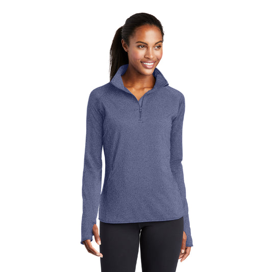 Ladies Sport-Wick® Stretch 1/4-Zip Pullover