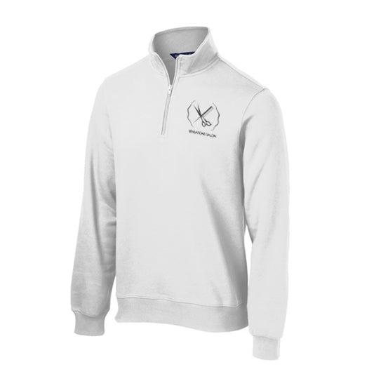 Sport-Tek® 1/4-Zip Adult Sweatshirt with logo
