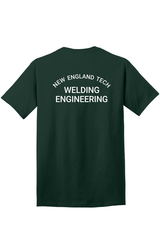 NEIT Welding Engineering Adult Core Cotton Dark Green Tee