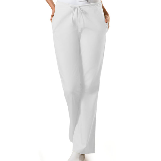 Women's Natural Rise Flare Leg Drawstring Pant
