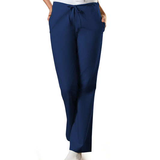 Women's Natural Rise Flare Leg Drawstring Pant