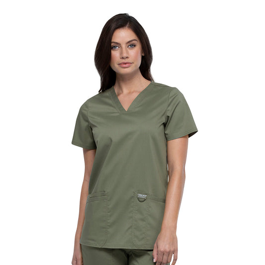 Women's 3-Pocket V-Neck Top